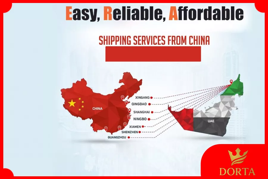 جدول خدمات شرکت درتا تجارت واردات از چین و دبی